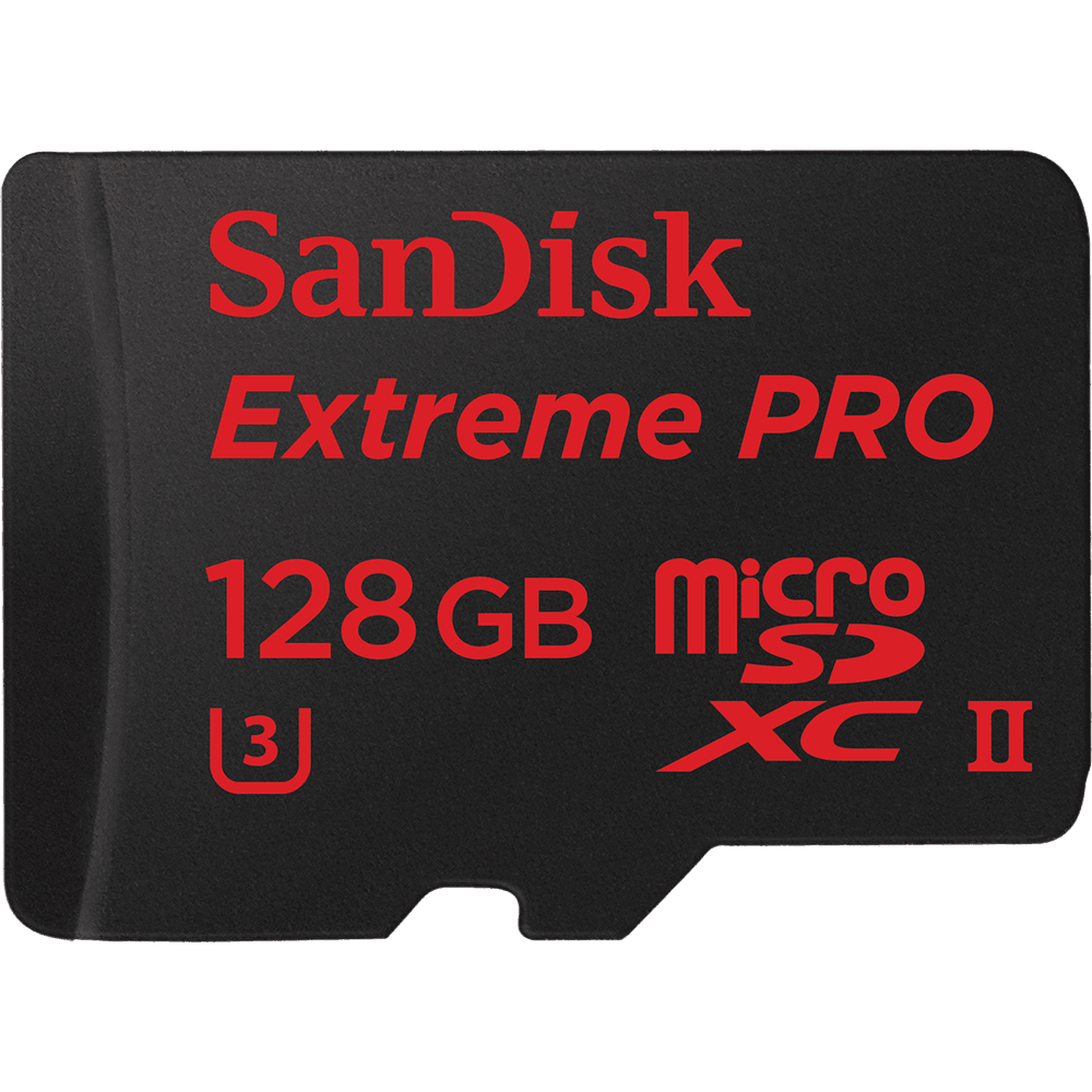 Tarjeta SanDisk Extreme PRO<sup>®</sup><i class="no-caps">microSDXC™</i> UHS-II» width=»165″ height=»165″></p>
<p><span style=